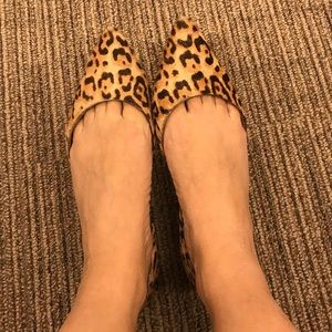 Well worn Leopard flats 🐆